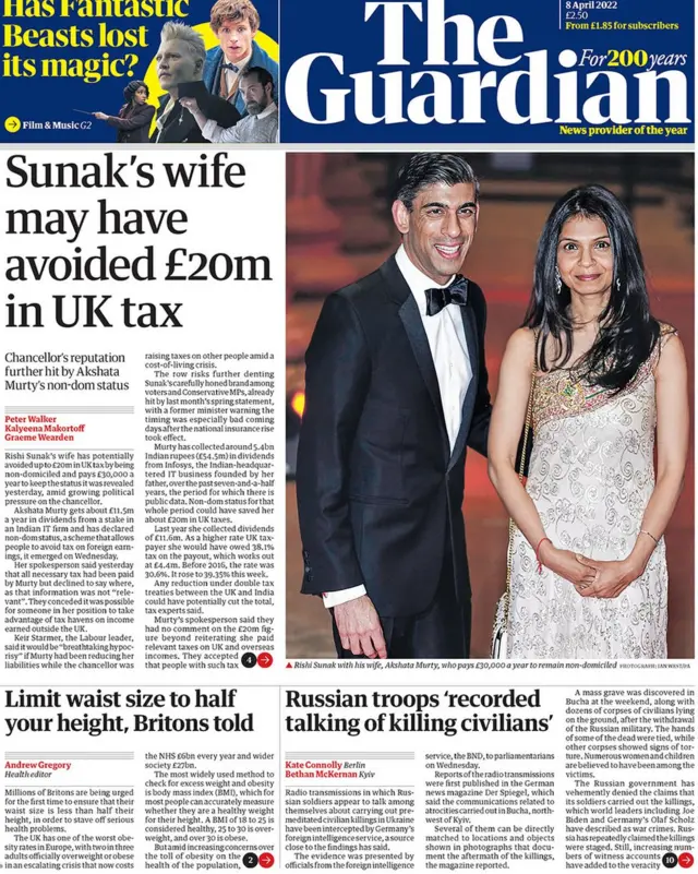 The Guardian 8 nisan