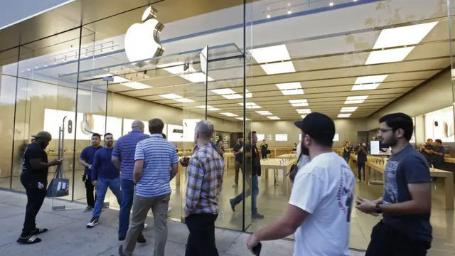 متجر لشركة أبل في ولاية تكساس الأمريكية