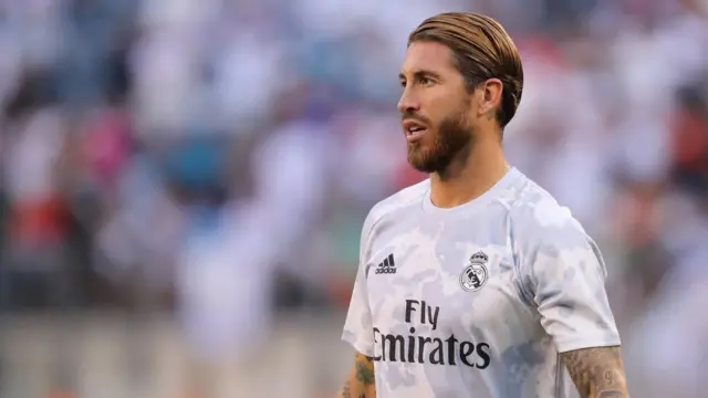 Sergio Ramos del Real Madrid