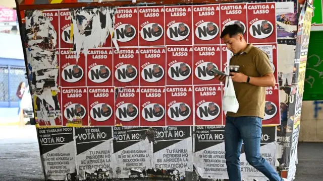 Carteles de la campaña por el "no"