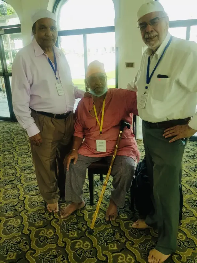 انتخاب عالم، شفقت رانا اور بشن بیدی کی کرتارپور میں ملاقات