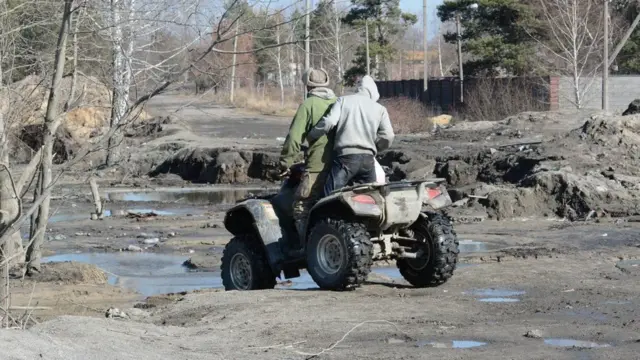 Видобуток буршнигу на Поліссі