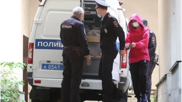 Задержание Марины Кохал