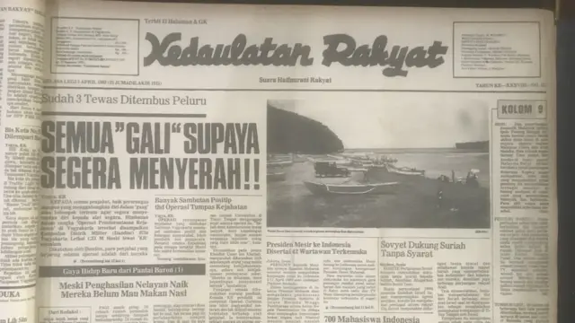Penembakan misterius 1982-1985, petrus, gali, Kentus, Keadulatan Rakyat