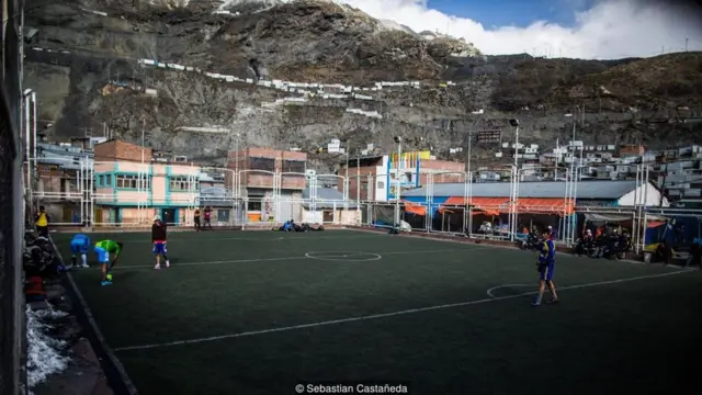Gold mining town of La Rinconada, Peru