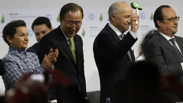 Laurent Fabius, président de la COP 21