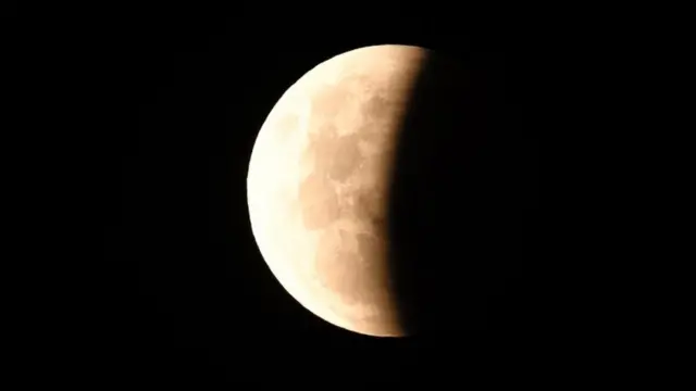 Super Blood Moon di Wollongong, Australia.