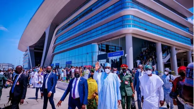 "Buhari in Lagos": [Muhammadu Buhari] 'June 10 Ebute Metta train project commissioning'
