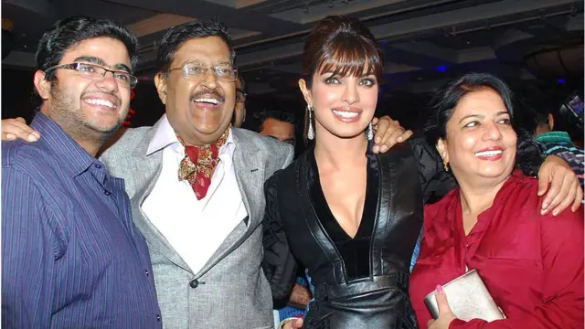 Prinyanka Chopra family