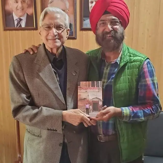 डॉक्टर तरुणजीत सिंह बोतालिया आणि महमूद बशीर वर्क