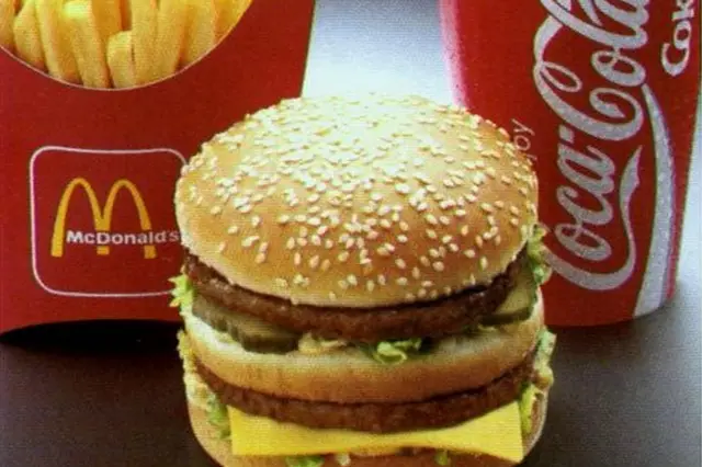 कोका-कोला और मैकडॉनल्ड बर्गर