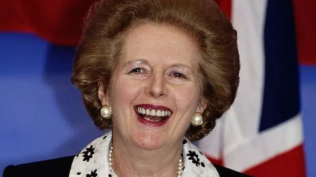 Margaret Thatcher.