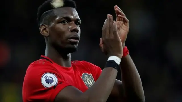 Manchester United's Paul Pogba