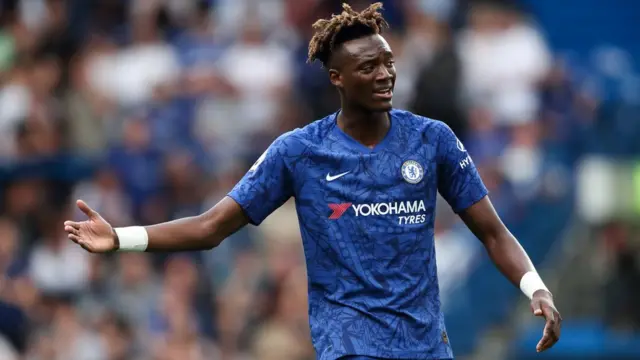 Tammy Abraham, jeune attaquant anglais de Chelsea
