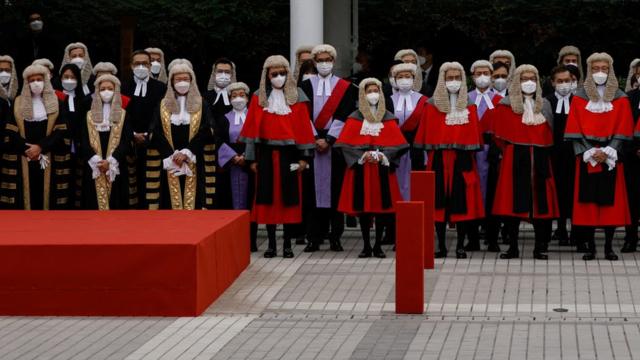中國香港特區法官出席法律年度開啟典禮（16/1/2023）