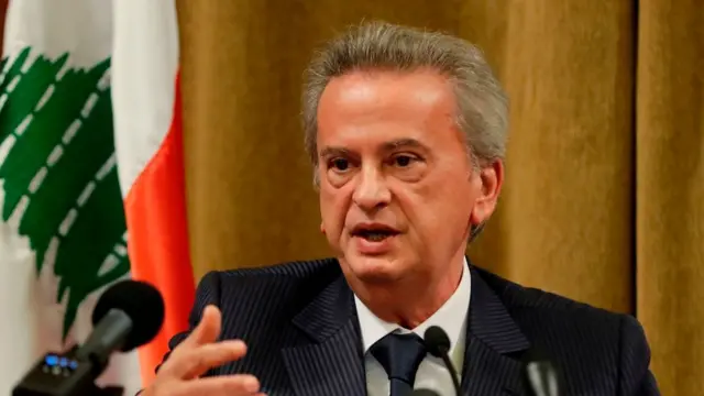 حاكم مصرف لبنان رياض سلامة