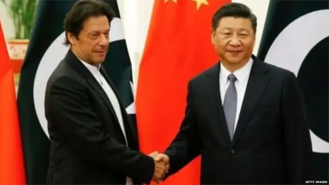 राष्ट्रपति शी जिनपिंग और पीएम इमरान ख़ान
