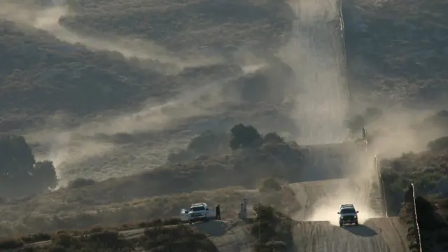 Policía en la frontera