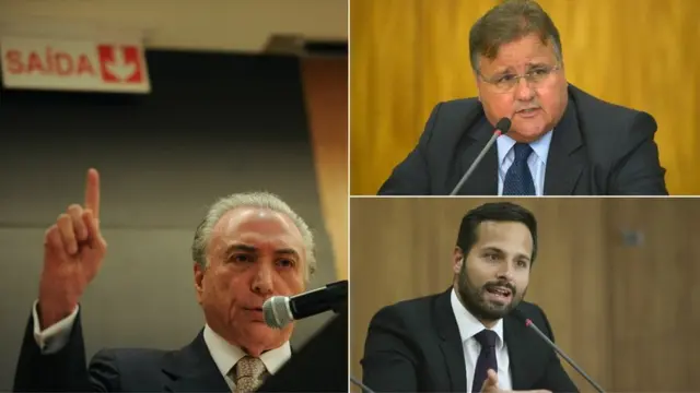 Temer, Calero e Geddel