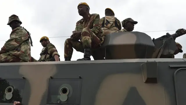 الجيش في زيمبابوي