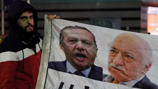 فتح الله گولن و رجب طیب اردوغان