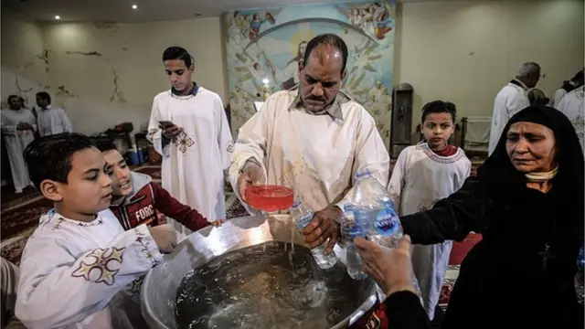 Єгипет, хрещення