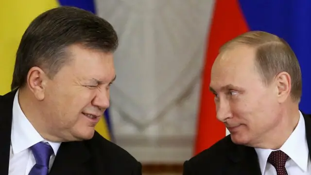 Янукович и Путин в декабре 2013 года