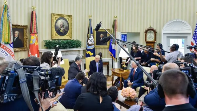 Порошенко - Трамп