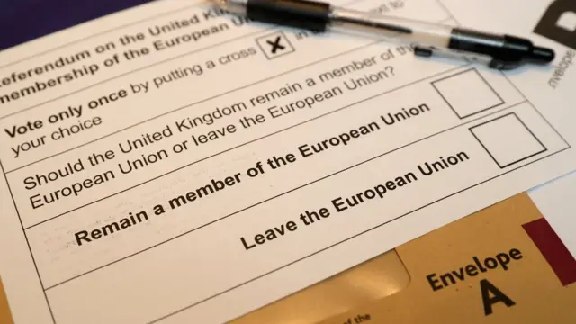 Voto en referendo del brexit