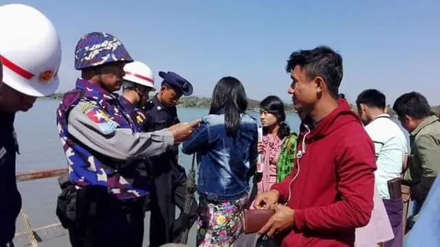 ကျောက်တော်မြို့က စက်လှေဆိပ်၊ ကူးတို့ဆိပ်တွေမှာ စစ်ဆေးမှုတွေလုပ်