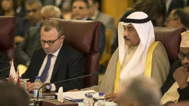 جانب من اجتماع وزراء خارجية دول الجامعة العربية