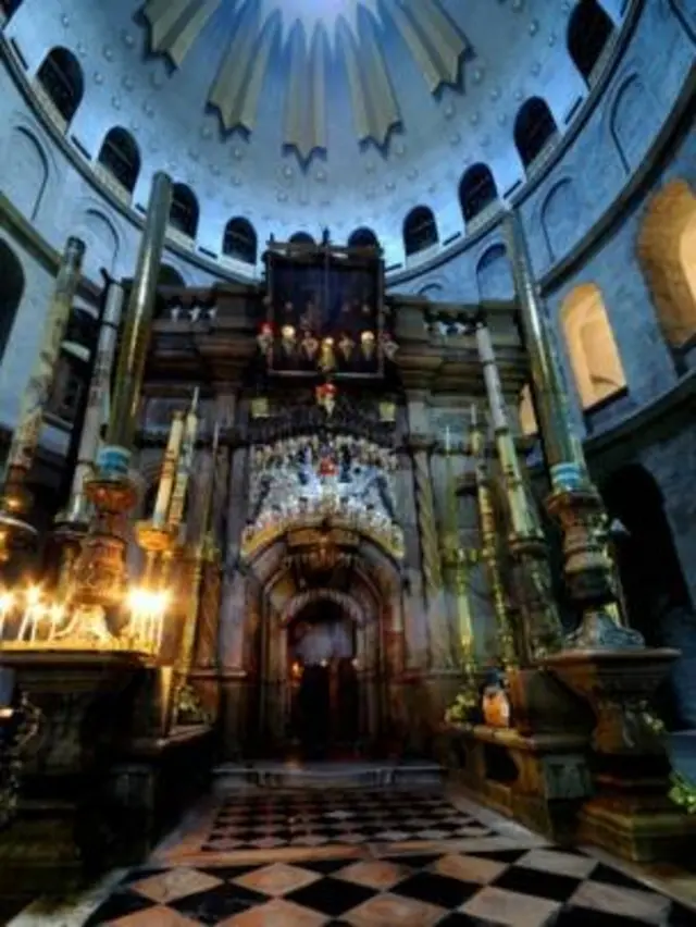 محراب آرامگاه عیسی مسیح