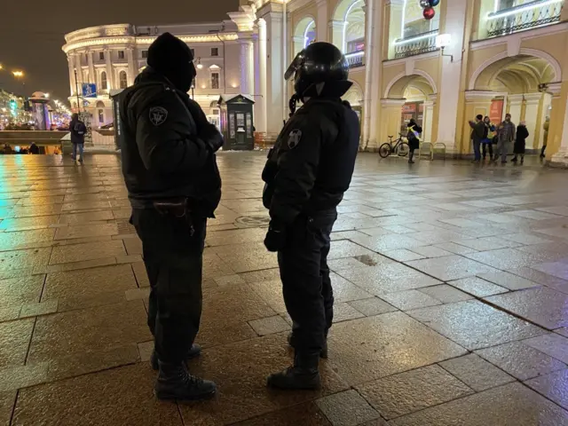 Протесты в Петербурге