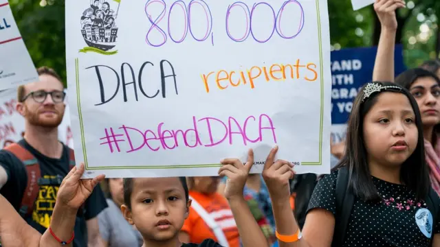 Protesta a favor del DACA