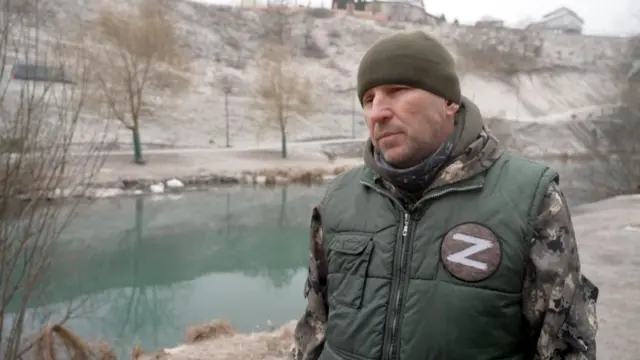 Evgeny Bakalo, escritor y empresario local, forma parte de un grupo formado para defender a la región de Belgorod.