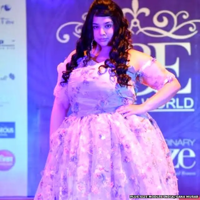 प्लस साइज़, मॉडल