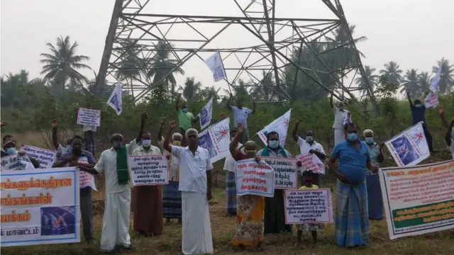 விவசாயிகள் போராட்டம்.