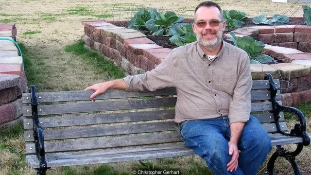 With all the money he'd saved living at a prison, Christopher Gerhart bought a condo and owned it outright in less than five years