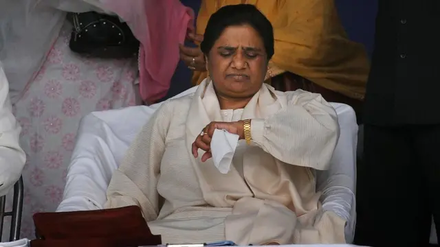 માયાવતીની તસવીર