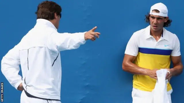 Toni e Rafael Nadal