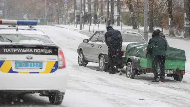 Сніг у Києві