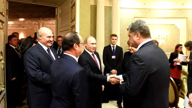 Порошенко та Путін