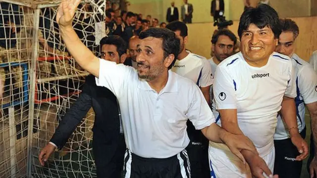 مورالس و احمدی نژاد