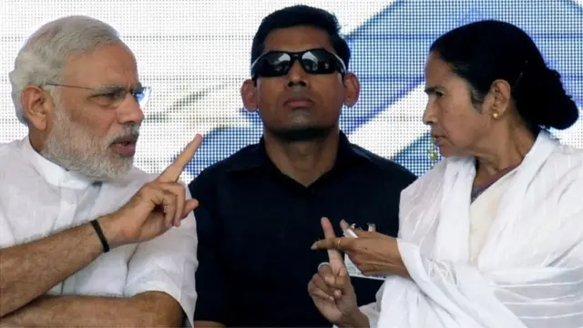 તૃણમૂલ કૉંગ્રેસ અને ભાજપ વચ્ચે બંગાળની ચૂંટણીમાં જામ્યો હતો રસાકસીનો માહોલ