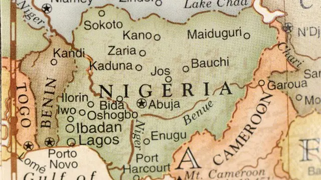 Map of Nigeria