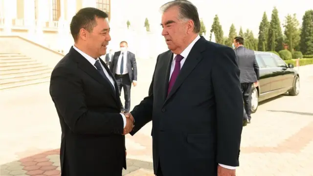 Қирғизистон ва Тожикистон президентлари