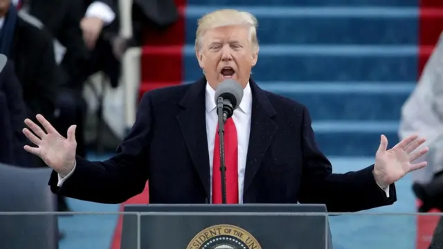 الرئيس الأمريكي دونالد ترامب