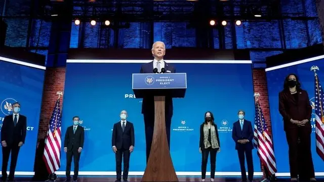 Biden com aliados