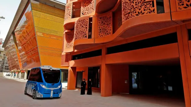 Thành phố Masdar của Abu Dhabi ban đầu dự kiến là cấm ô tô.