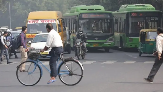 परिवहन से कार्बन डाईऑक्साइड गैस का उत्सर्जन